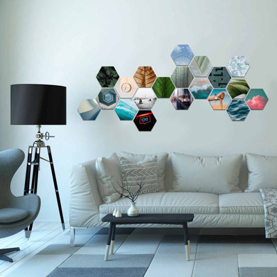 Ensemble de 20 décorations murales