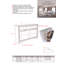 Commode double 9 tiroirs Minya