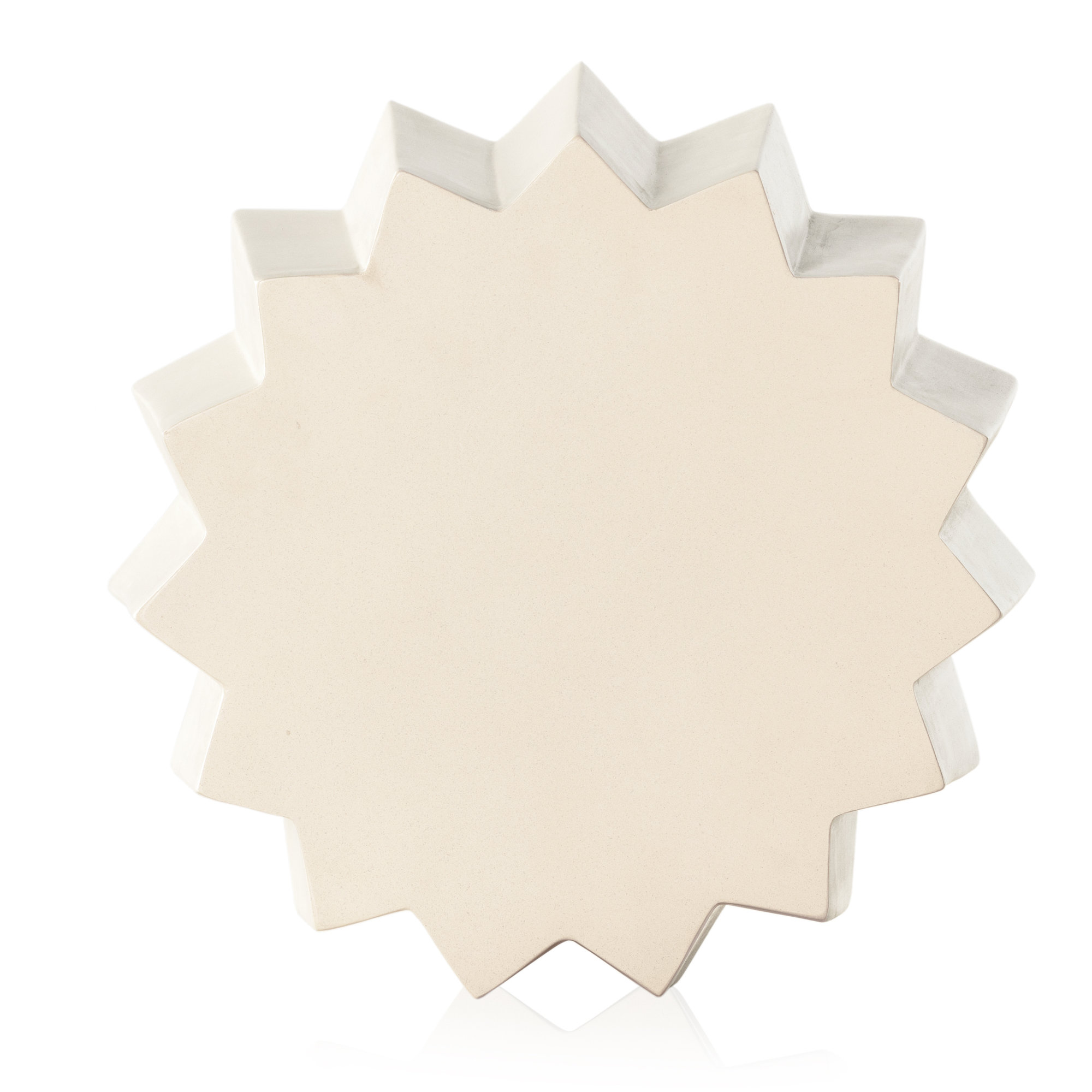 Donlon 18.5'' W x 18.5'' D Outdoor Side Table, Parchment White
