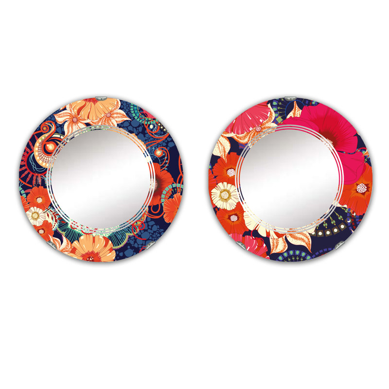 Ensemble de 2 miroirs sans cadre