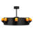 Antvan 8 - Light Dimmable Drum Chandelier