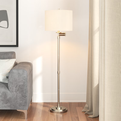 Lampe sur pied avec bras articulé 61 po Anuksha