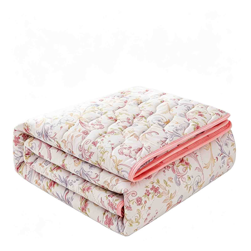 Courtepointe en coton Courtepointe climatiseur Summer Cool, Blanc