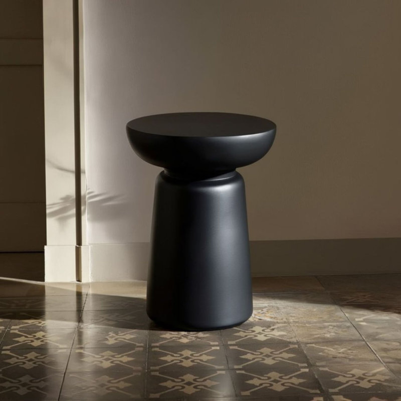 Table d'appoint Winston, Noir