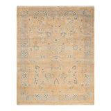 Classic One-of-a-Kind 6' 2" X 7' 10" Hand Knotted Area Rug