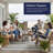 Broddrick Striped Ivory Sand Azure Indoor Outdoor Area Rug-766862123
