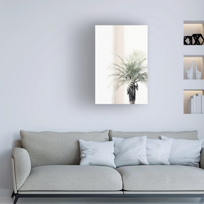 Palmier sur toile