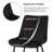 Willar 19.68 " H Tufted Velvet Upholstered Metal Side Chair-2062054989