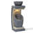Abdulameer 32.1'' H Modern Resin Outdoor Water Fountain with Planter Top, LED Lighted Waterfall Floor Fountain with Adjustable Flow