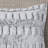 Grey Long Fur Comforter - King/ King Modern Mini Clear