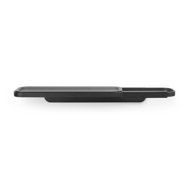 Porte-papier hygiénique avec tablette Brabantia MindSet, Gris infini minéral