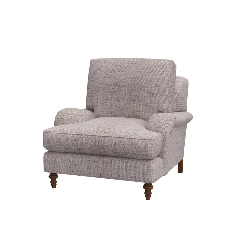 Lotta Accent Chair, Expresso, Merino Porcelain (Performance fabric) 1360-96