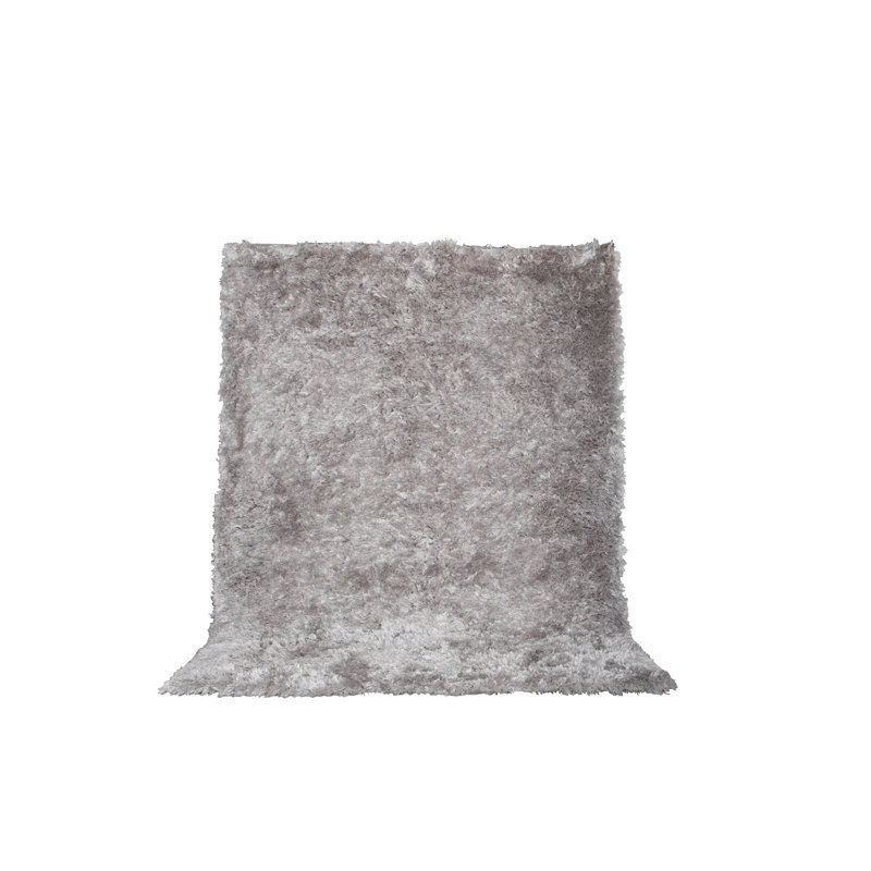 Analia Solid Colour Shag Area Rug, Rectangle 160 x 230cm