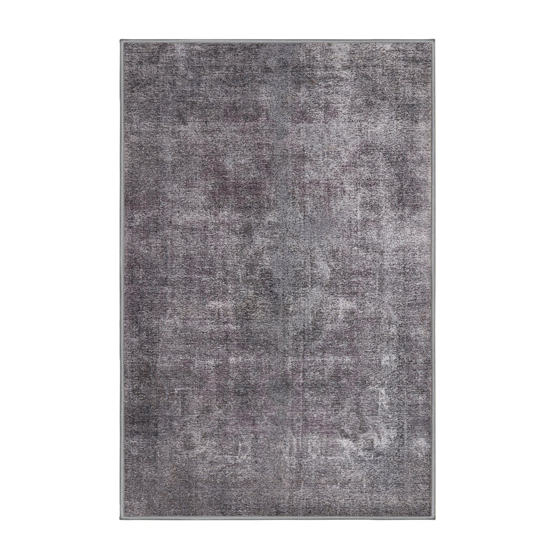 Tapis gris Jager, Rectangle 5 pi x 7 pi