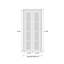 Portes coulissantes pliantes pour garde-robe | Ego 5010 | Ensemble de quincaillerie pour moulures robustes | Portes de garde-robe de chambre en bois massif-99700546-99700543