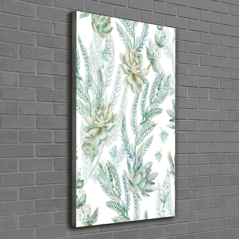 Floral - Wrapped Canvas Print