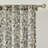 Lush Decor Lillian Block Print Linen Textured Semi-Sheer Curtain Panels Pair Drapes (Set of 2)