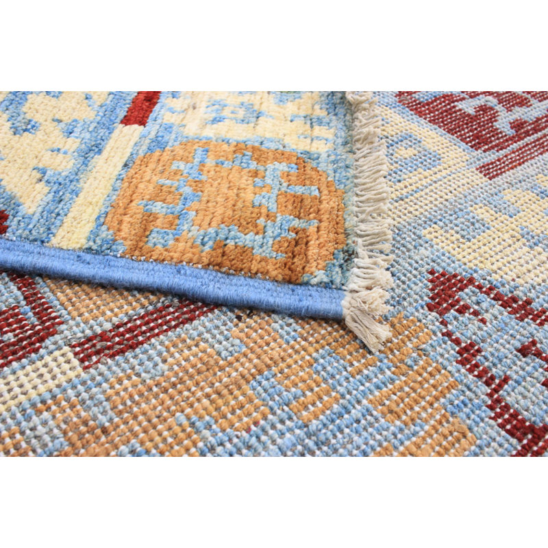 Quilling One-of-a-Kind 6'4" X 9'3" 2010s Wool Area Rug in
