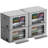 Medium Storage Box Foldable with Window & Handles 4 Pack-690865227