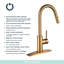 Blue Elephant Pull Down Kitchen Faucet-367607300