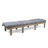 Acacia Wood Chaise Lounge With Full-Length Cushion For Outdoor Relaxation And Style-114319326