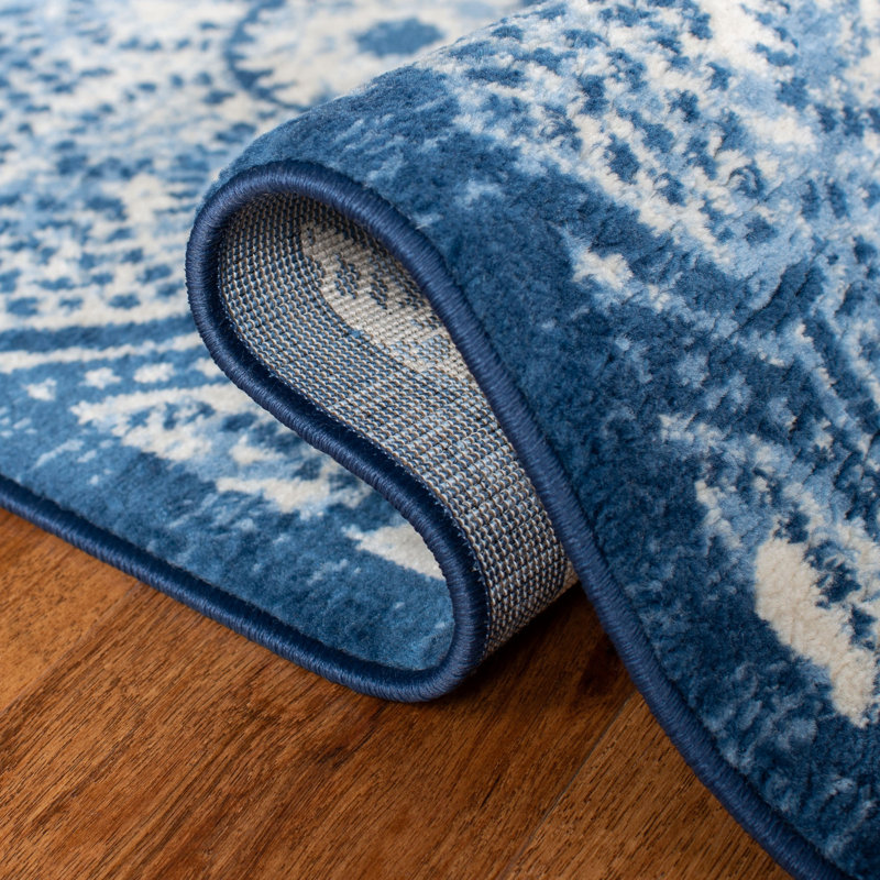 Martha Stewart Performance Ikat Rug, Round 8'