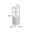 Canonero 200 cm H x 55 cm W Standard Bookcase