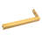 Right Side Gold Glass Door L-Shape Stabilizing Bracket
