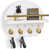 White/Gold