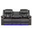 Ensemble de fauteuils inclinables gris 3 pièces avec fauteuil Power Collection Glow