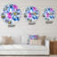 Marguerite avec feuilles vertes I - Horloge murale traditionnelle-60280752