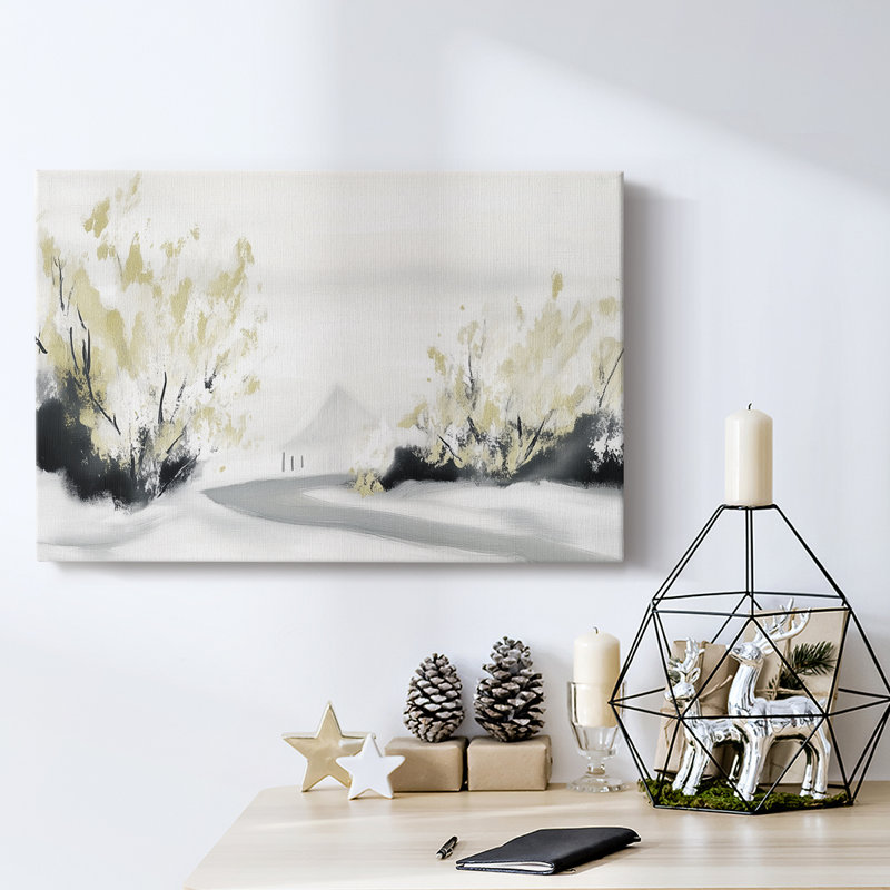 Christmas Holiday Arts - Toile tendue avec châssis, H 24 po x l 36 po