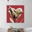 Red Luster Tulip_H30 - Wrapped Canvas Print-879330171