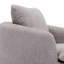Fauteuil demi-tonneau pivotant l 32,48 po Willenzard-99343760