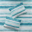 Ensemble de courtepointe 6 pièces avec coussins décoratifs Aqua King / Cal King-117515528-117515525