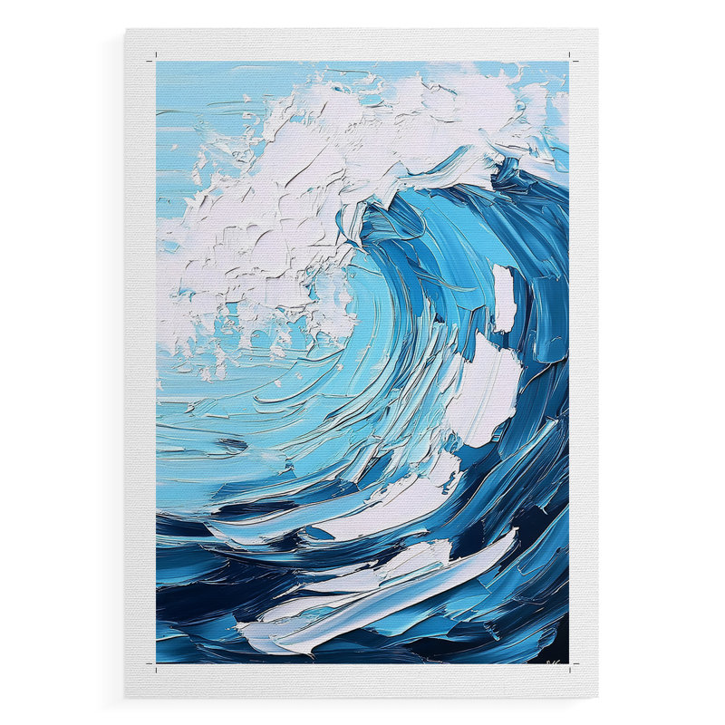 NAUTICAL Series L XXXVI - Impression sur toile seulement - NON CADRE, H 27 po x l 18 po
