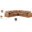 Canapé modulaire 5 pièces Itala-94482446