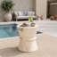 Hourglass Shape Outdoor Side Table-975132832