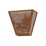 Rustic Lodge 2 - Light Flush Mounted Sconce
