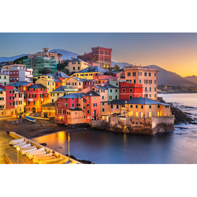 «Delkeith Italy at Dawn» par Sean Pavone - photographie sur toile tendue