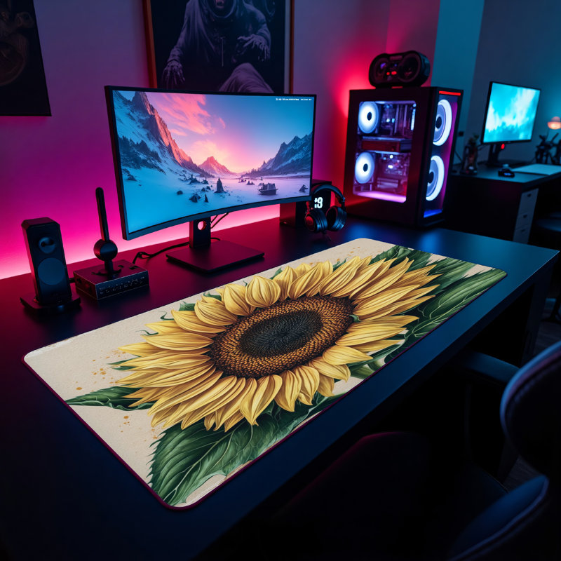 Polyester Desk Pad, 23.6x13.8