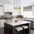 3 - Light Brass Kitchen Island Pendant