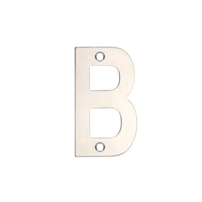 7.5cm H Stainless Steel House Letter