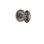 Grandeur Circulaire Rosette Double Dummy with Grande Victorian Door Knob