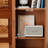 Modern Brown Boxwood Bookcase with Display Func