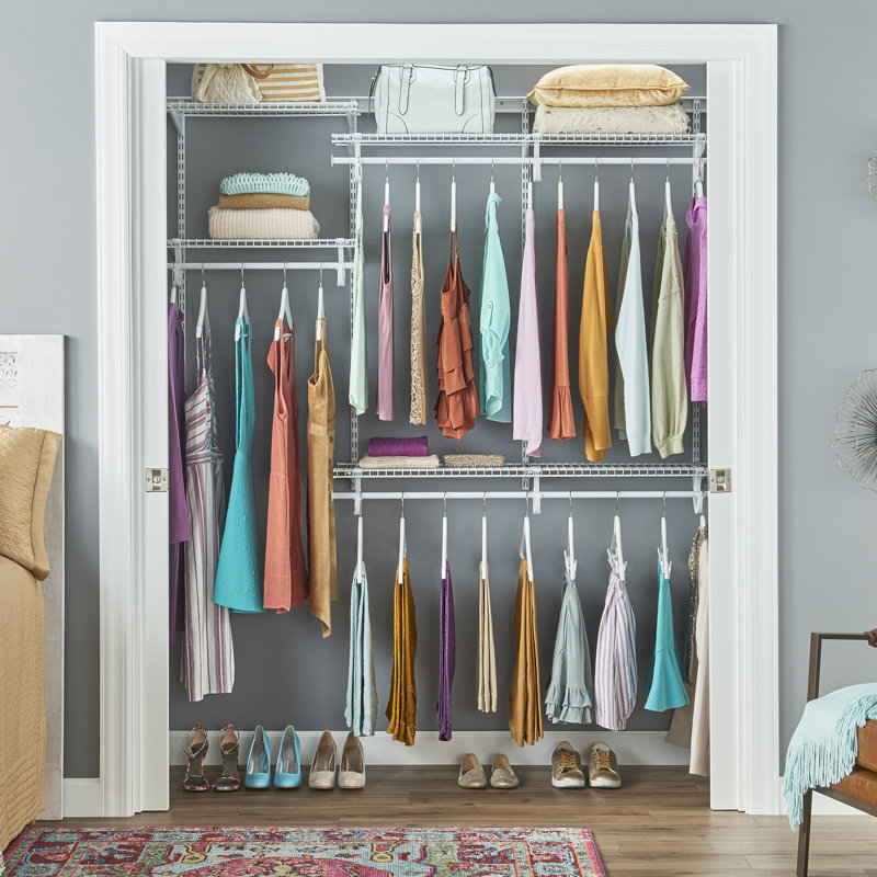 1.8m Heavy Duty ShelfTrack Wardrobe System by ClosetMaid