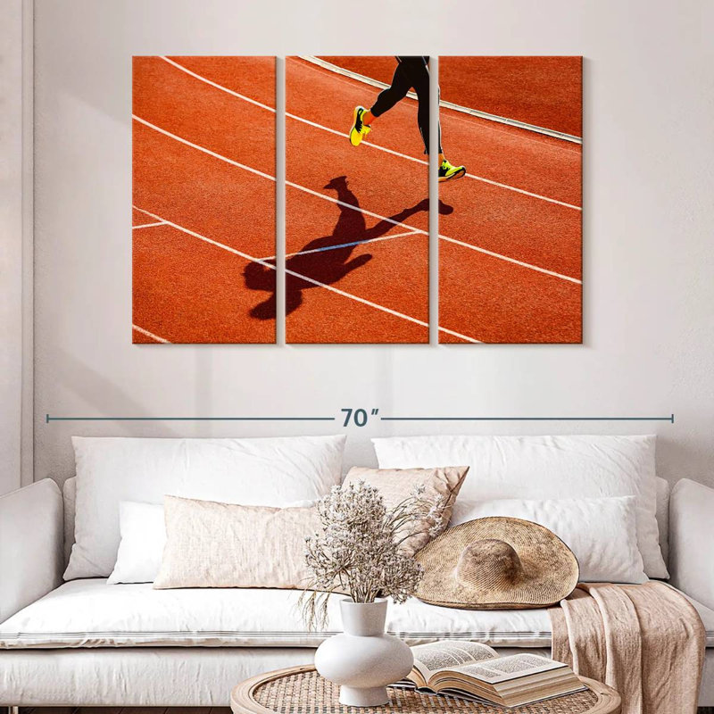 Levitating Runner, 32" H x 50" W