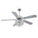 Jio 52" 5 - Blade Glamorous Crystal Reversible Ceiling Fan with Lights and Remote, 6 Speed Ceiling Fan