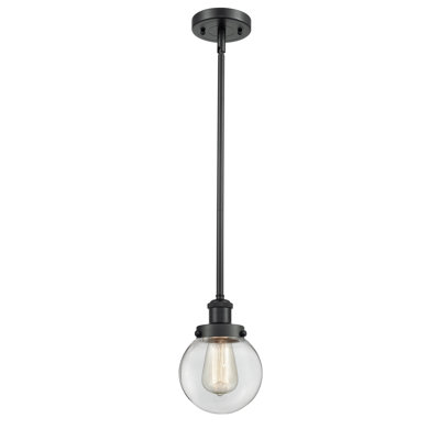 Luminaire suspendu sphère 1 lumière Chippewa