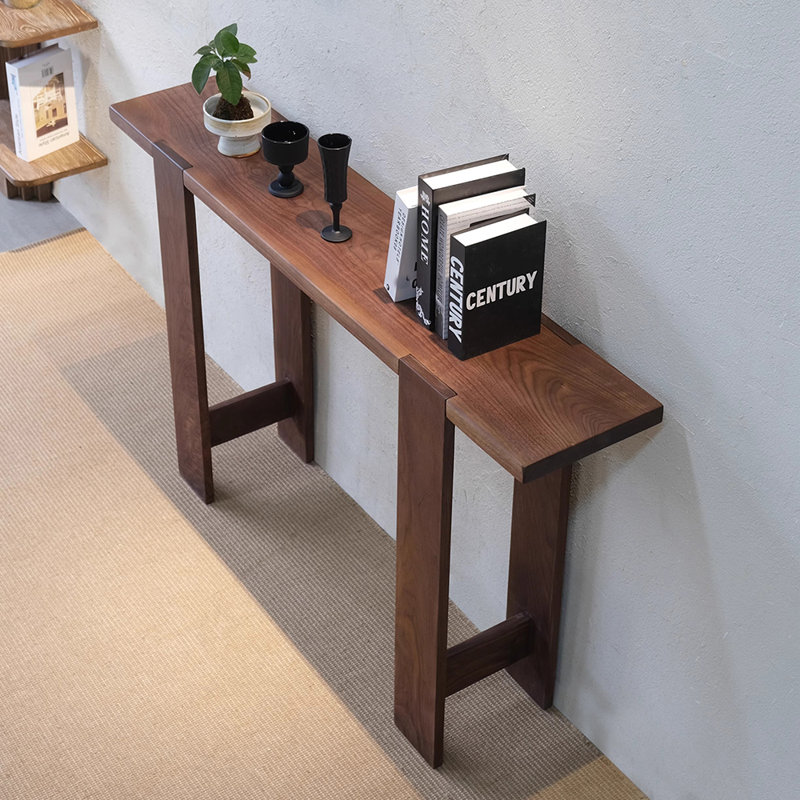 Console américaine simple, H 33,5 po x l 47,2 po x P 11 po